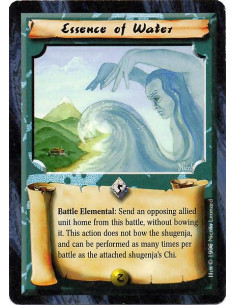Essence of Water - Water Battle:: As many times per battle as this Shugenja’s base Chi: Move a target allying unit opposing thi