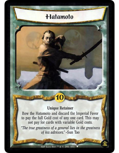 Hatamoto  - Limited: End the Action Phase.