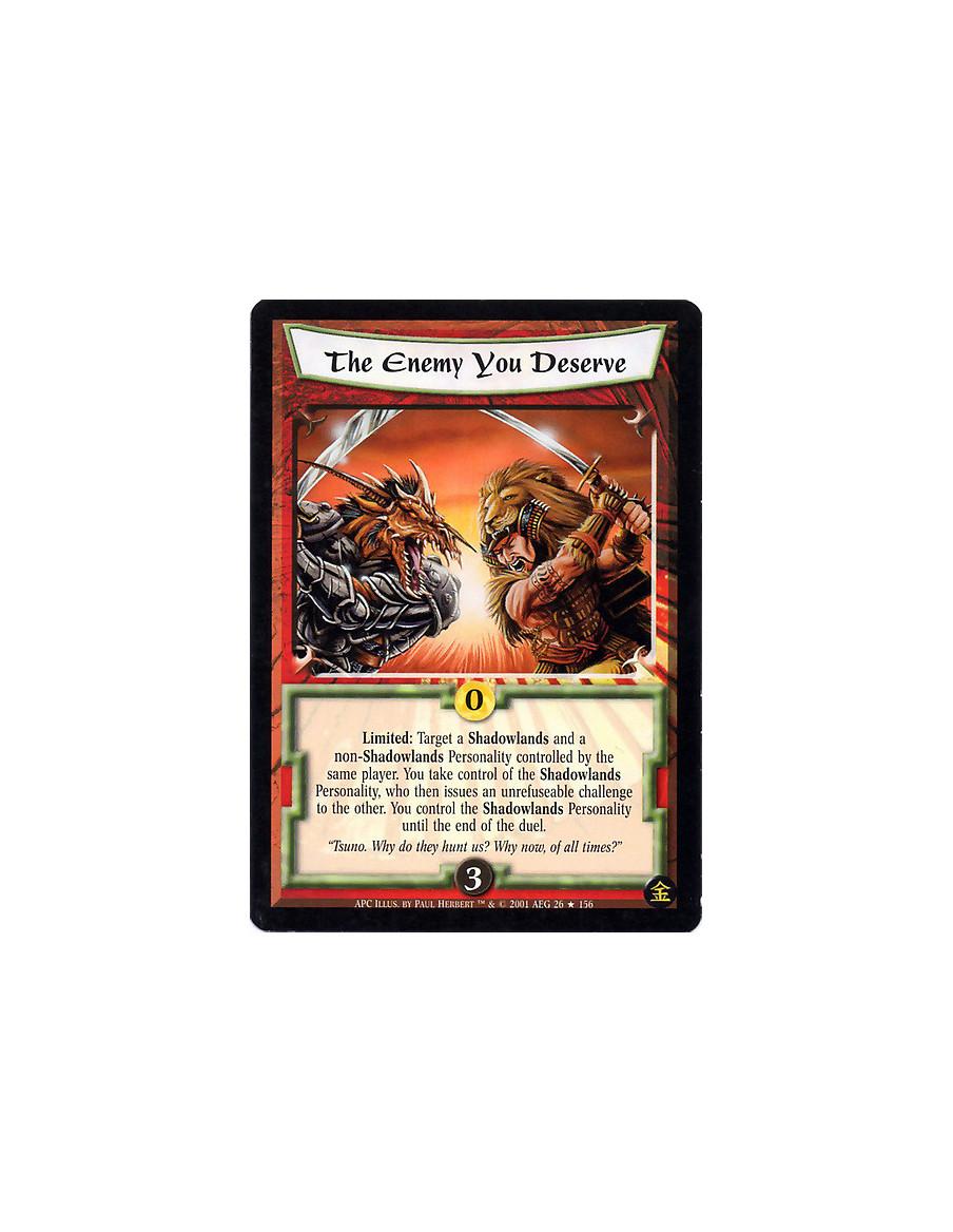 The Enemy You Deserve (Signed Paul Herbert)  - Limited: Target a Shadowlands and a non-Shadowlands Personality controlled by the