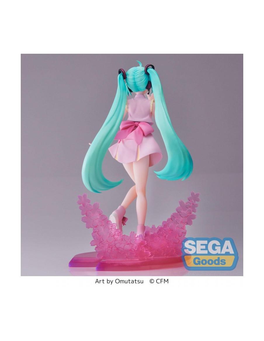 Figura Luminasta Sakura Miku Omutatsu Ver. 21cm Hatsune Miku  - 