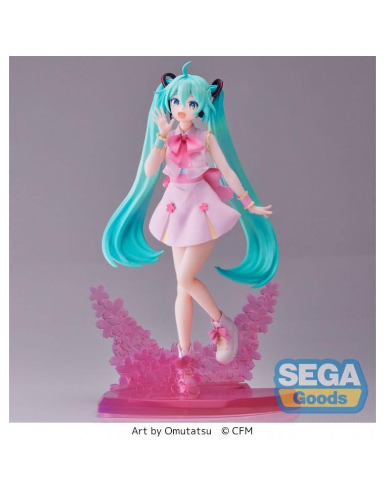 Figura Luminasta Sakura Miku Omutatsu Ver. 21cm Hatsune Miku  - 