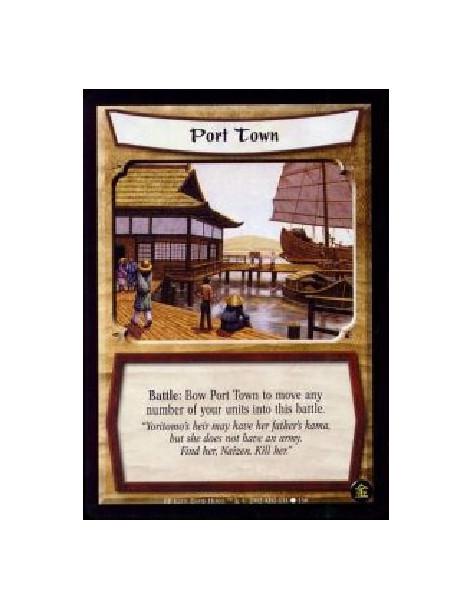 Port Town (Francés)  - Battle: Bow Port Town to move any number of your units into this battle.