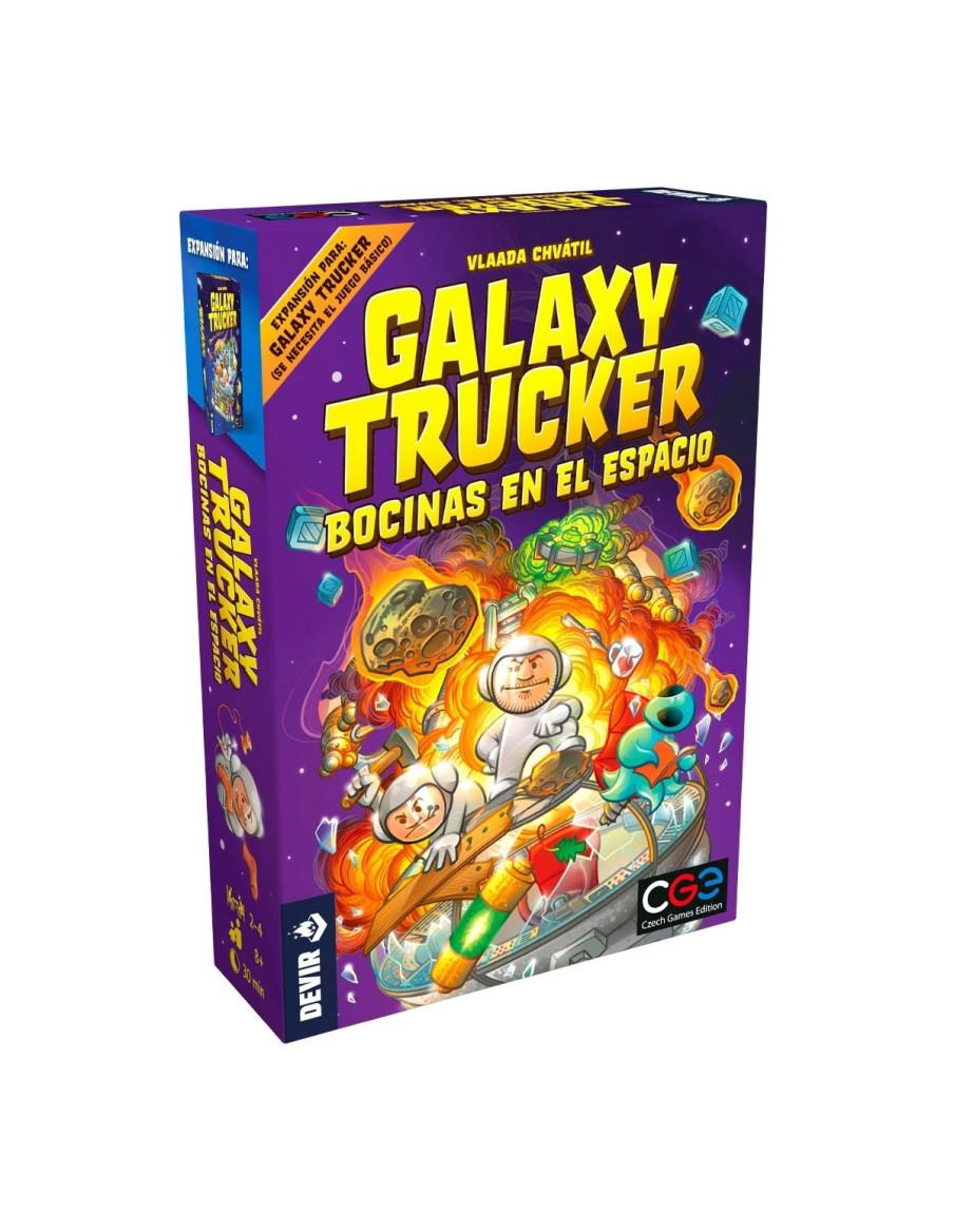 Galaxy Trucker. Expansión Bocinas en el Espacio  - ¡Viaja hasta el infinito y más allá con esta expansión del clásico Galaxy Tru