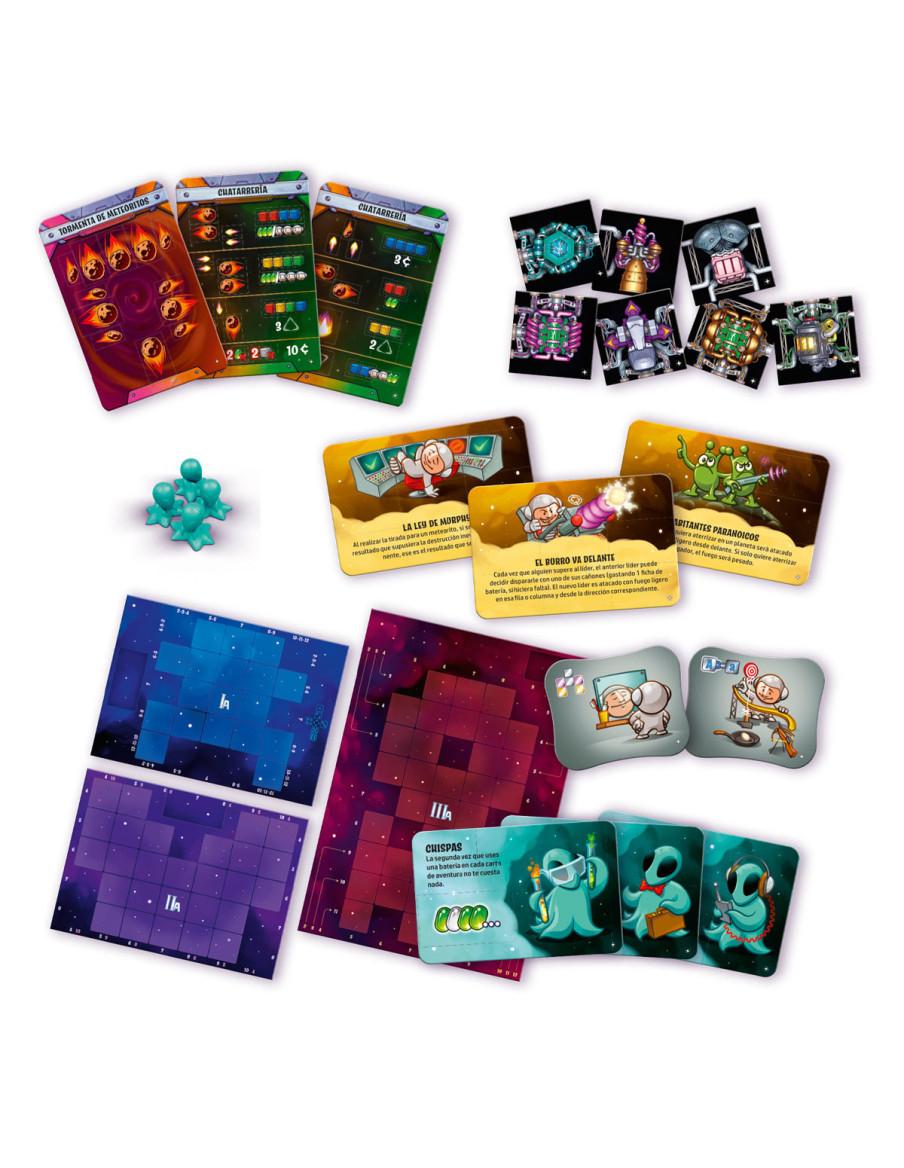 Galaxy Trucker. Expansión Bocinas en el Espacio  - ¡Viaja hasta el infinito y más allá con esta expansión del clásico Galaxy Tru