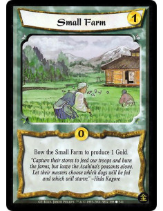 Small Farm  - Bow the Small Farm to produce 1 Gold.