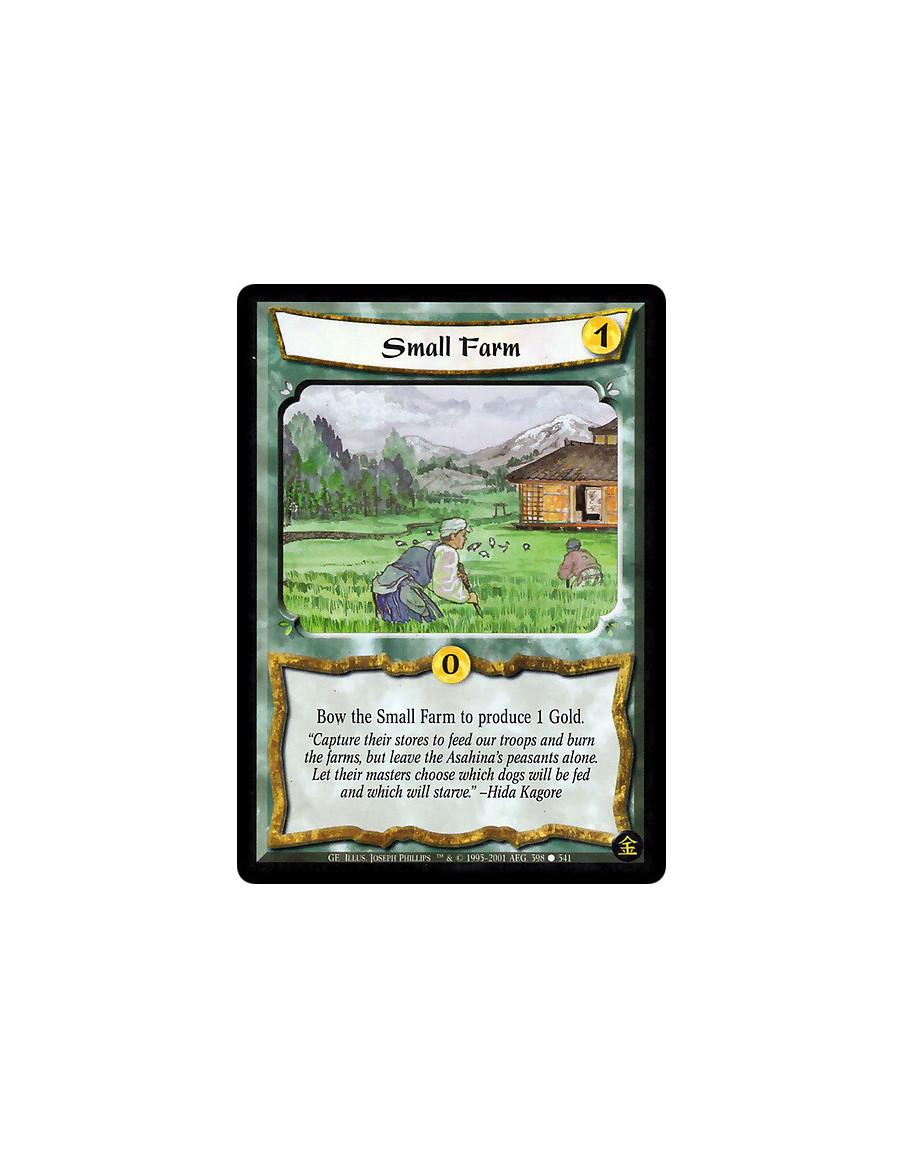 Small Farm  - Bow the Small Farm to produce 1 Gold.