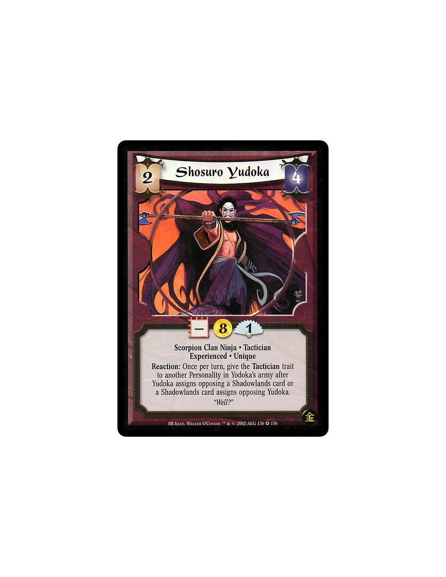 Shosuro Yudoka Exp (French)  - Open: Give target Personality a 1F/1C bonus until the end of the turn.