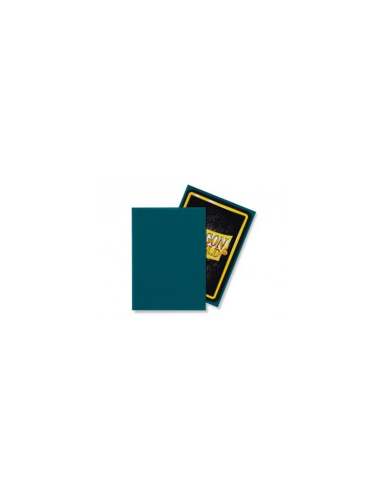 Fundas Dragon Shield Tamaño Standard (63x88mm) - Petrol Mate (100)  - 