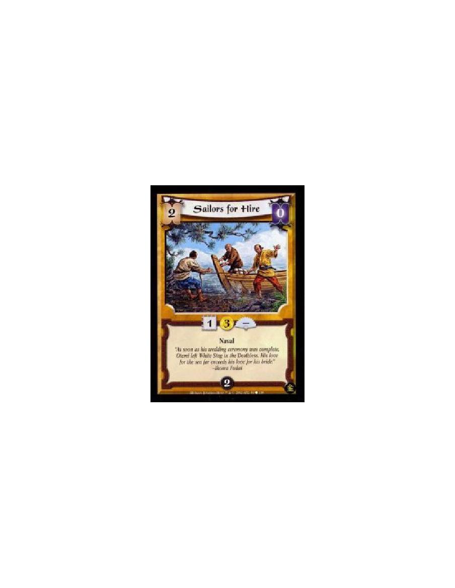 Sailors For Hire (Francés)  - Naval