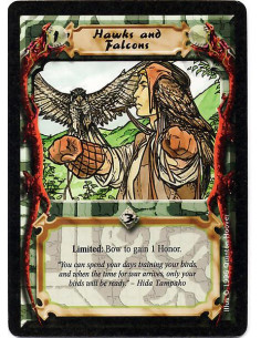 Hawks and Falcons  - Limited: Bow Hawks and Falcons to gain 1 Honor.