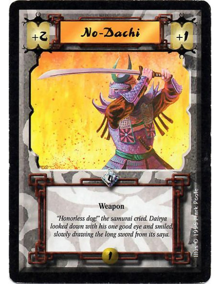 No-Dachi  - Weapon