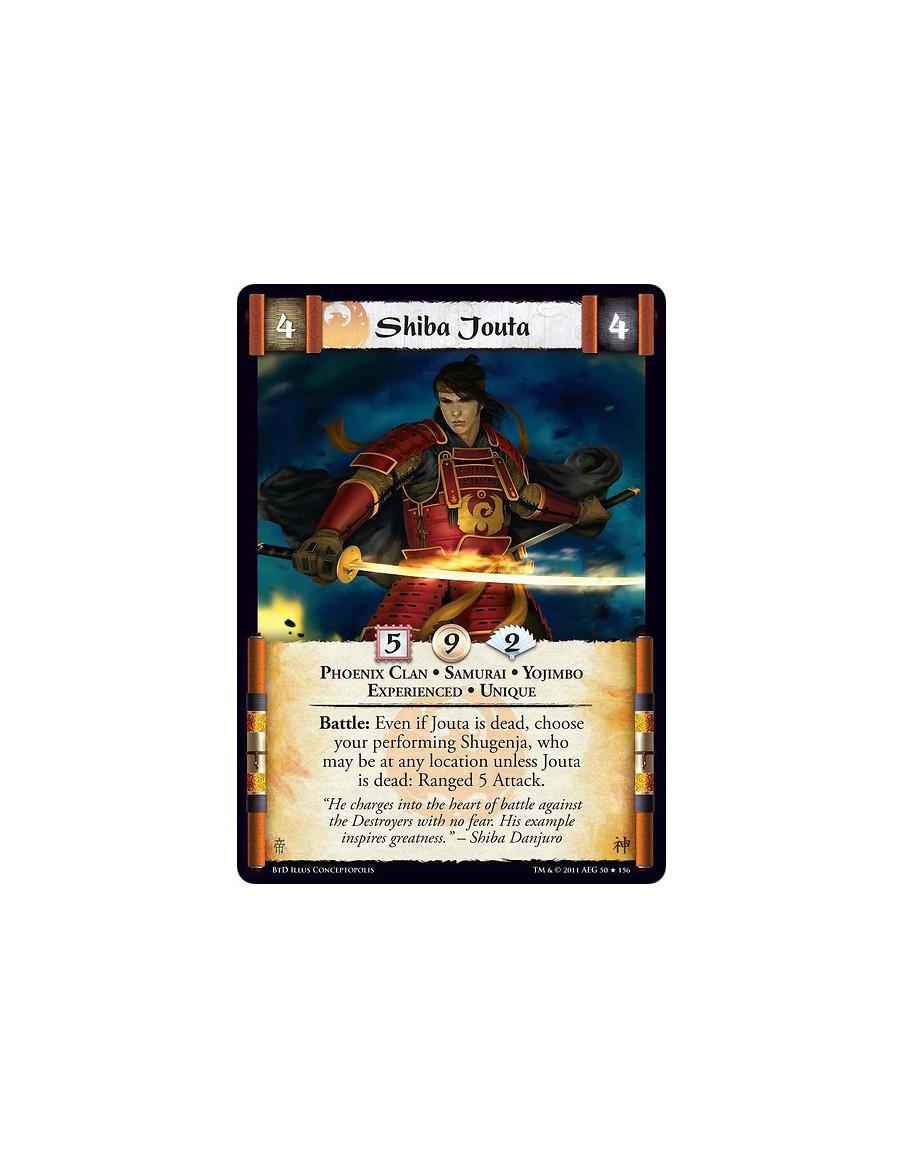 Shiba Jouta Exp  - Phoenix Clan • Samurai • Yojimbo • Experienced • UniqueBattle: Even if Jouta is dead, choose your performing 