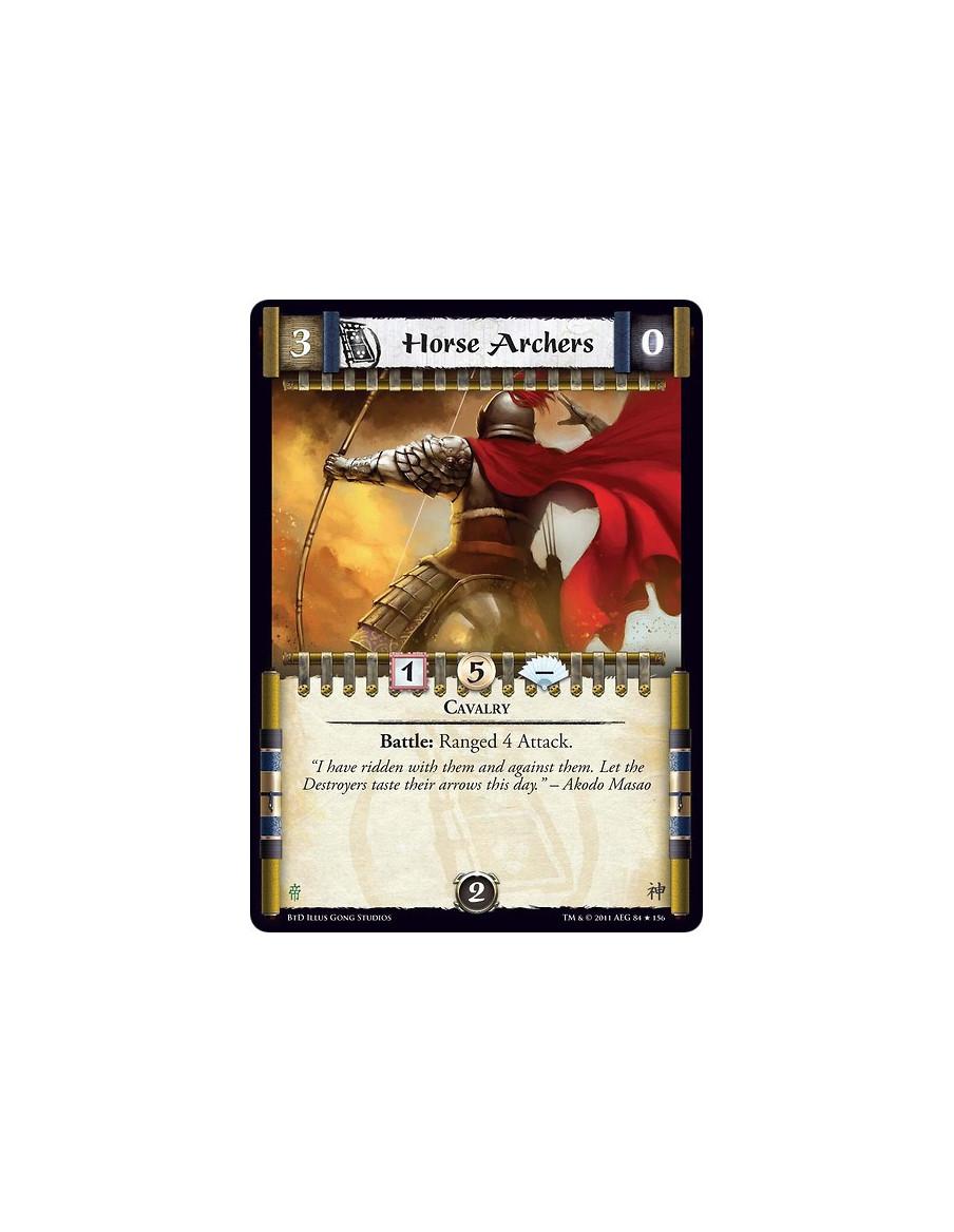 Horse Archers  - CavalryBattle: Ranged 4 Attack.