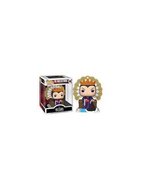 Funko Pop Reina Malvada en el Trono. Villains Disney  - Funko Pop Deluxe Villains Evil Queen on Throne 9 cm 2