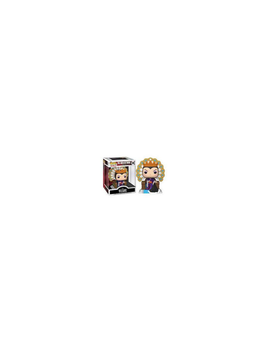 Funko Pop Reina Malvada en el Trono. Villains Disney  - Funko Pop Deluxe Villains Evil Queen on Throne 9 cm