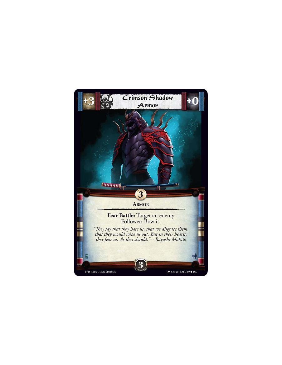 Crimson Shadow Armor (Español)  - ArmorFear Battle: Target an enemy Follower: Bow it.