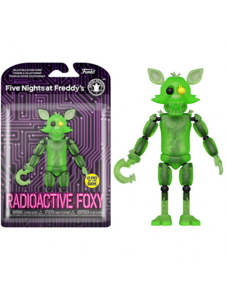 Figura Radioactive Foxy. Funko (Caja Dañada)