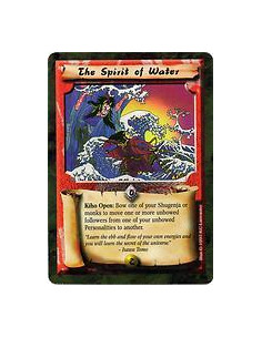 The Spirit of Water  - Kiho Open: Bow one of your Shugenja or monks to move one or more unbowed followers from one of your unbow