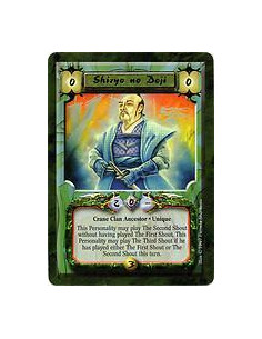 Shiryo no Doji - Crane Clan Ancestor. Unique This Personality may play The Second Shout without having played The First Shout.