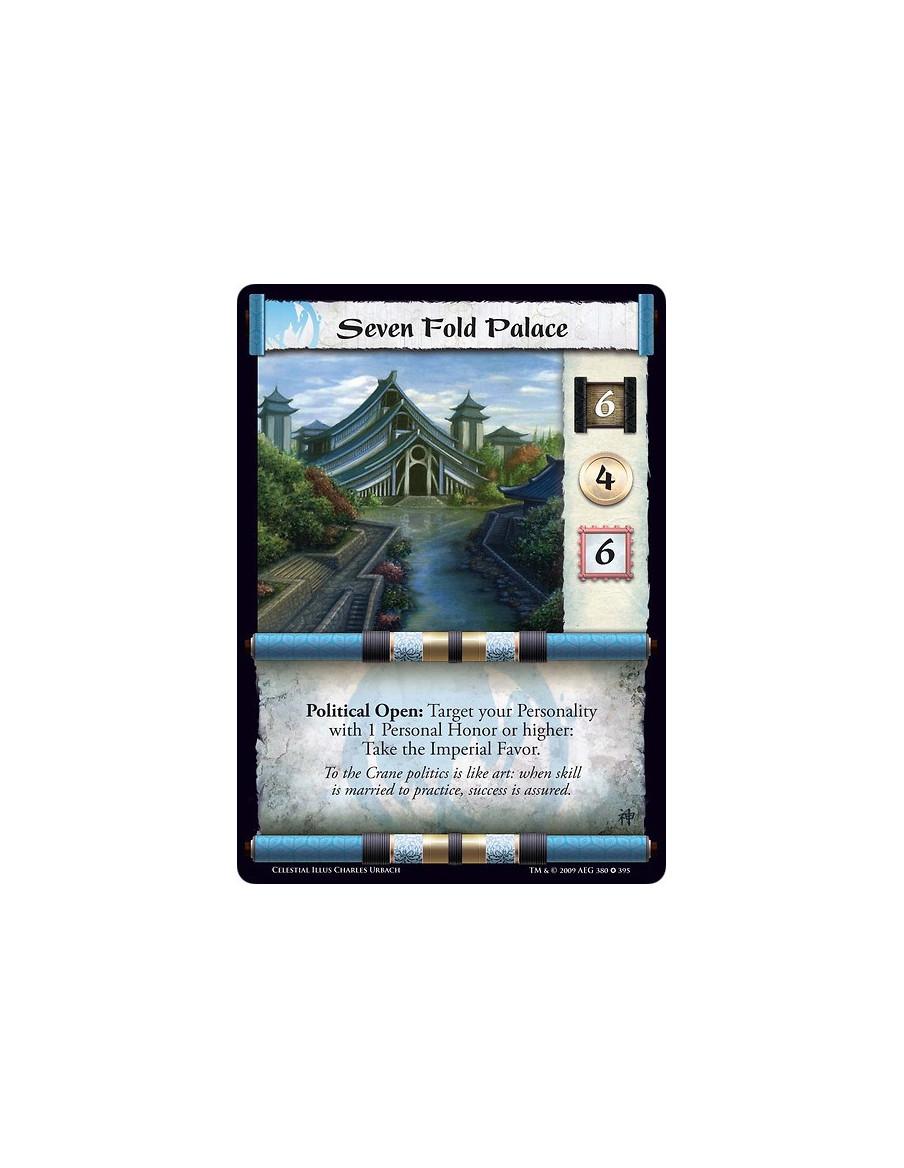 Seven Fold Palace (Spanish)  - Political Open: Target your Personality with 1 Personal Honor or higher: Take the Imperial Favor.