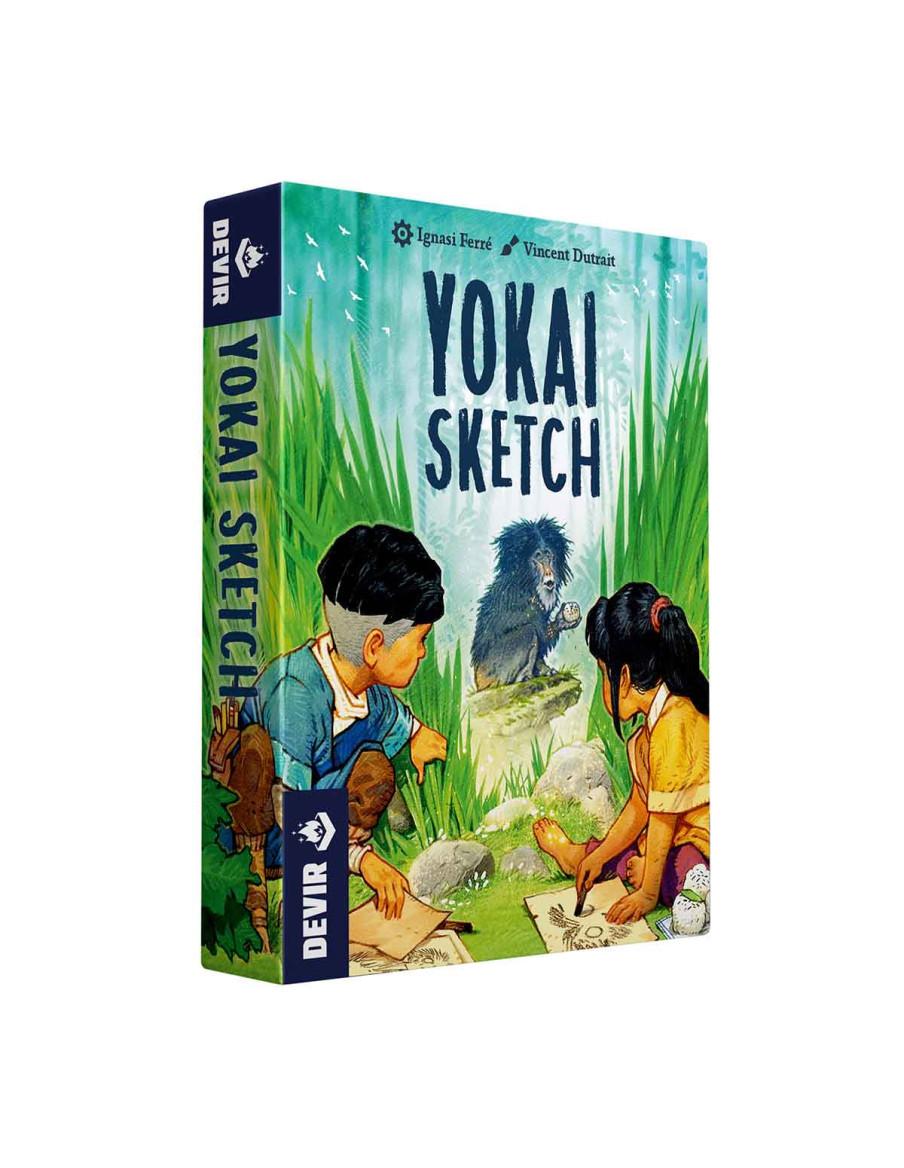 Yokai Sketch  - Cuando los más pequeños entran en un bosque, siempre abren bien los ojos… ¡Porque puede que se crucen con algún 