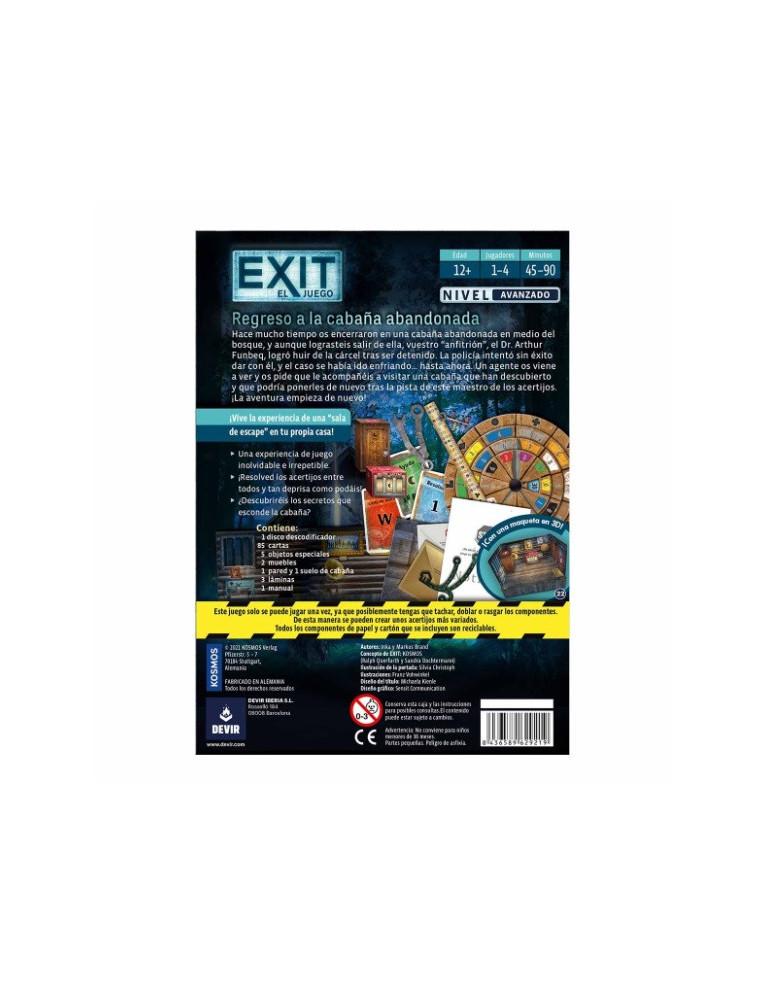 Exit El Regreso a la Cabaña Abandonada  - Es hora de volver a la cabaña para resolver el misterio de una vez por todas! Con una 