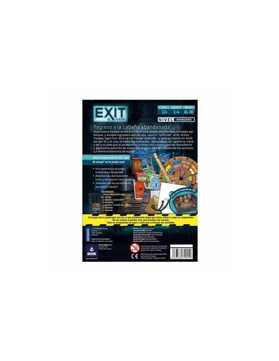Exit El Regreso a la Cabaña Abandonada  - Es hora de volver a la cabaña para resolver el misterio de una vez por todas! Con una 