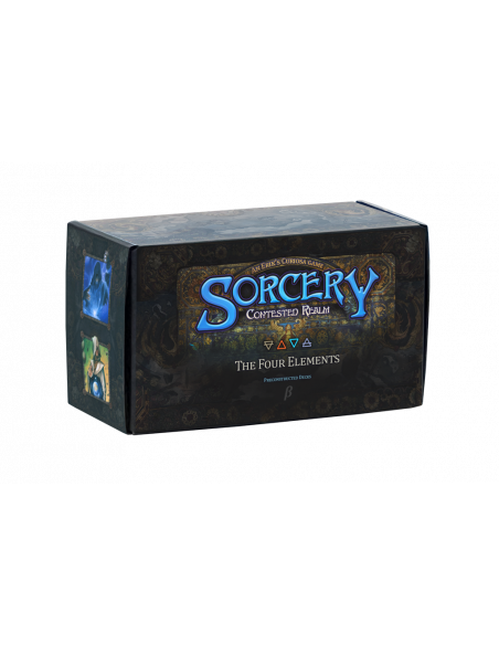 RESERVA Sorcery TCG Contested Realm Beta Edition: Precon Box (4 Decks) Inglés  - Este producto es una RESERVA, y se servirá en l