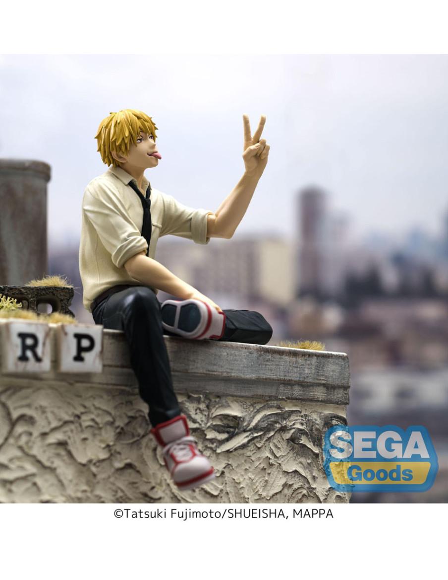 Figura Sega. Perching Denji. Chainsaw Man  - Figura Sega. Perching Denji. Chainsaw Man