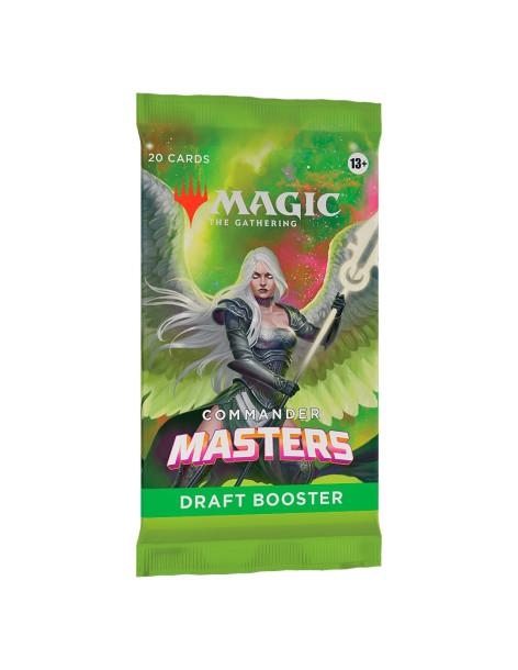 MTG Commander Masters. Sobre de Draft (20) Inglés  - ¡El formato más popular de Magic te trae sus mayores éxitos! Esta selección
