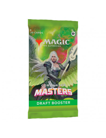 MTG Commander Masters. Draft Booster Pack (20) English