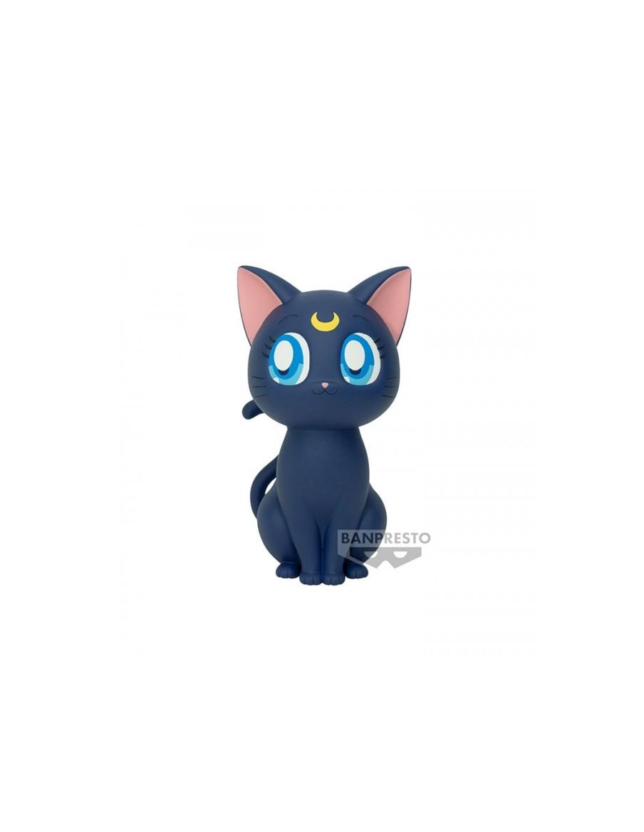Figura Gato Luna Banpresto. Ojos Azules. Sailor Moon  - Figure Gato Luna Banpresto. Blue Eyes. Sailor Moon