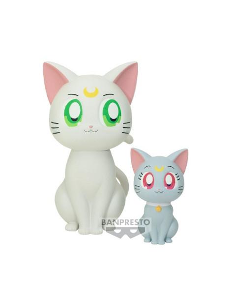 Figura Gato Artemis y Diana Banpresto. Sailor Moon  - Figura Gato Artemis y Diana Banpresto. Sailor Moon