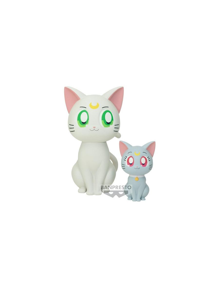 Figura Gato Artemis y Diana Banpresto. Sailor Moon  - Figura Gato Artemis y Diana Banpresto. Sailor Moon