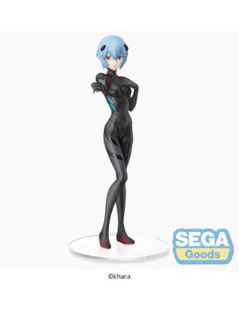 Figura Rei Ayanami hand over momentary Ver. Black. Evangelion  - Figura de PVC de 19 centímetros