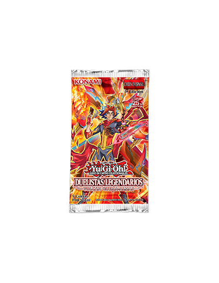Duelistas Legendarios: Volcan Quema-Almas: Sobre (5) Español  - 33Legendary Duelist: Soulburning Volcano: Sobre (5) Español