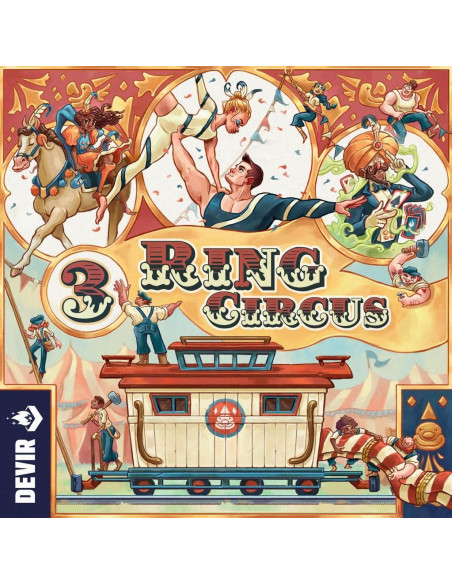3 Ring Circus. Board Game