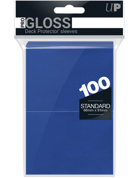 Fundas Ultra Pro Gloss Blue (66x91mm) (100)