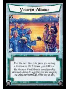 Yobanjin Alliance  - After the next time this game you destroy a Province as the Attacker, gain 8 Honor