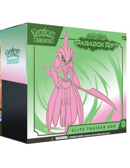 Scarlet & Violet 4 Paradox Rift: Iron Valiant Elite Trainer Box (English)