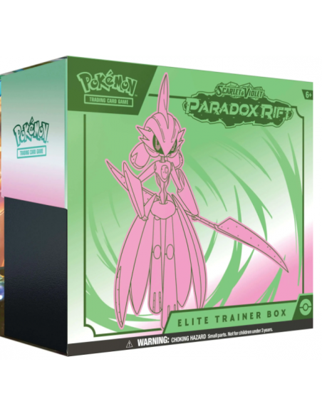 Scarlet & Violet 4 Paradox Rift: Iron Valiant Elite Trainer Box (English)  - 