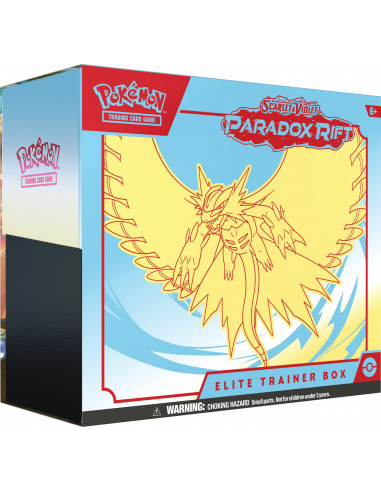 Scarlet & Violet 4 Paradox Rift: Roaring Moon Elite Trainer Box (Spanish)