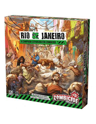 Zombicide Expansion. Río Z Janeiro (Spanish)