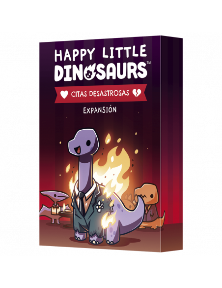 Happy Little Dinosaurs. Citas Desastrosas  - ¿Hay algo peor que el hecho de que te caiga un meteorito? La primera cita. En esta 