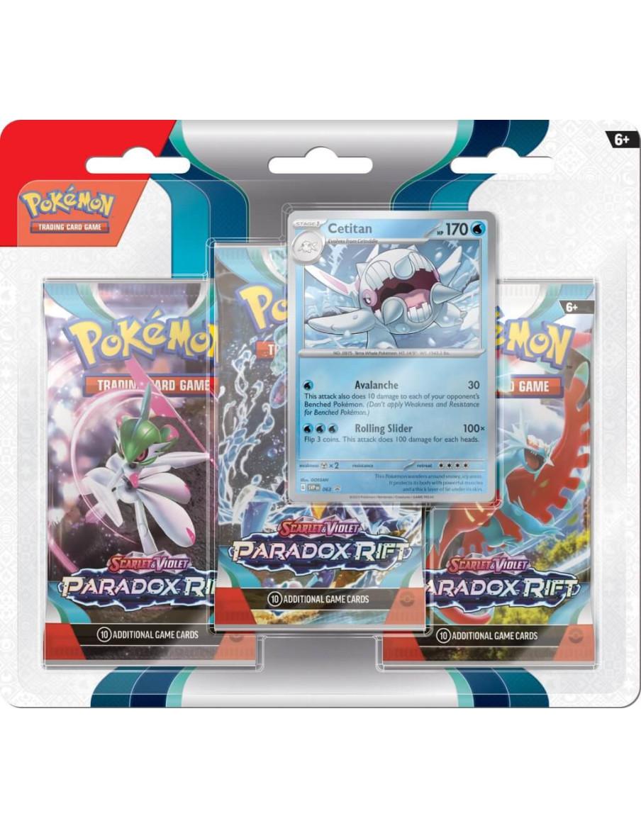 Escarlata y Púrpura 4 Brecha Paradójica: Cetitan 3-Pack Booster (Inglés)  - 