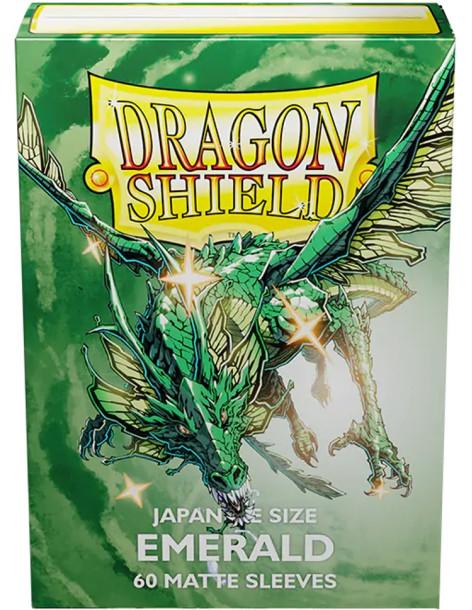 Fundas Dragon Shield Tamaño Japonés (59x86mm) - Esmeralda Mate (60)  -