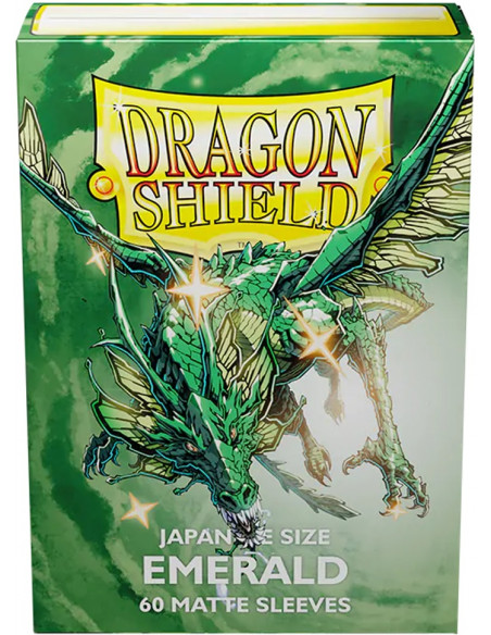 Fundas Dragon Shield Tamaño Japonés (59x86mm) - Emerald Matte (60)