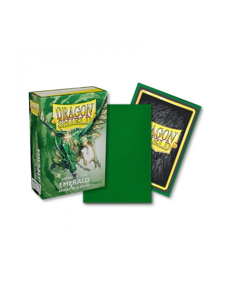 Fundas Dragon Shield Tamaño Japonés (59x86mm) - Emerald Matte (60)  - 