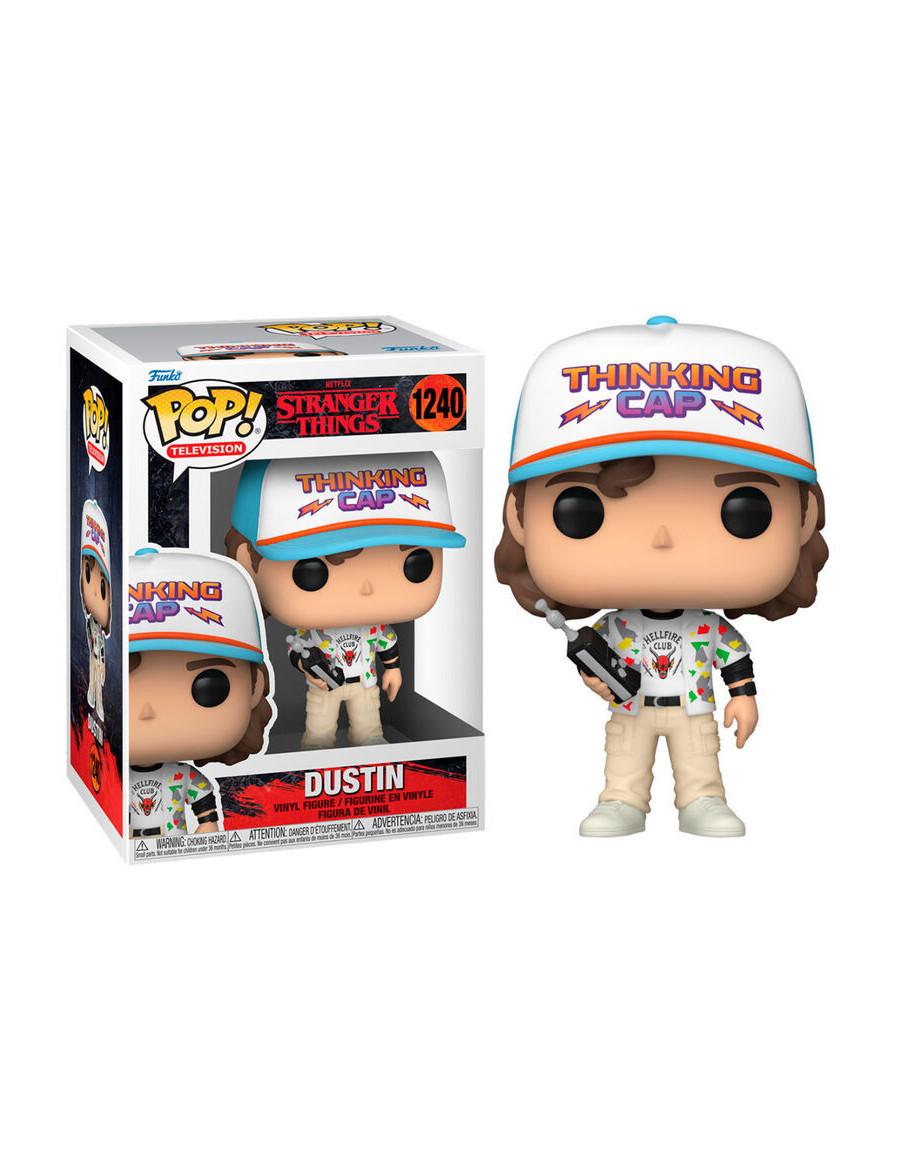 Funko Pop Dustin. Stranger Things 4 (CAJA DAÑADA)  - Funko Pop Dustin