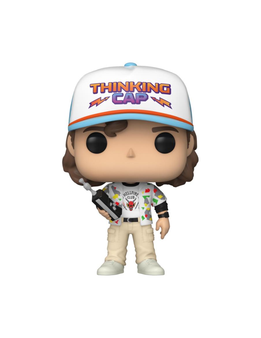 Funko Pop Dustin. Stranger Things 4 (CAJA DAÑADA)  - Funko Pop Dustin